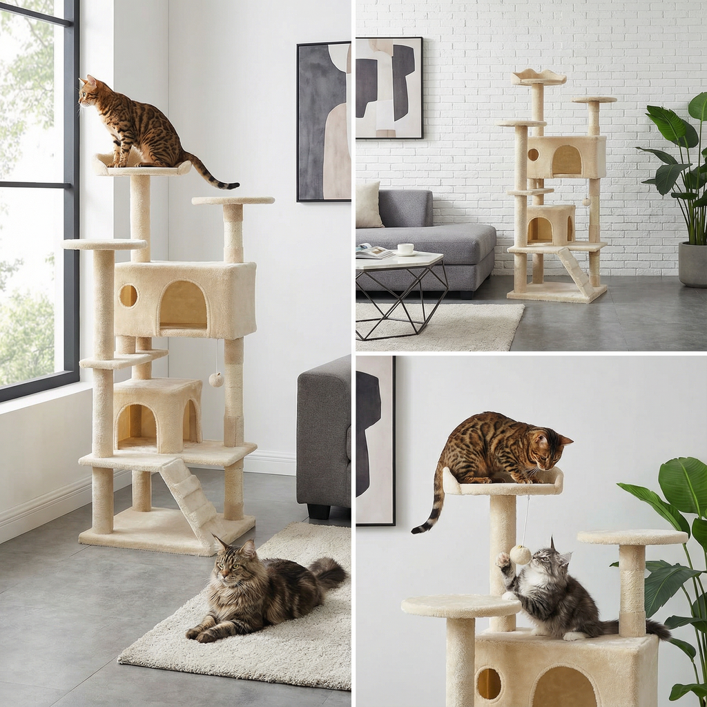 Cat Tree House
