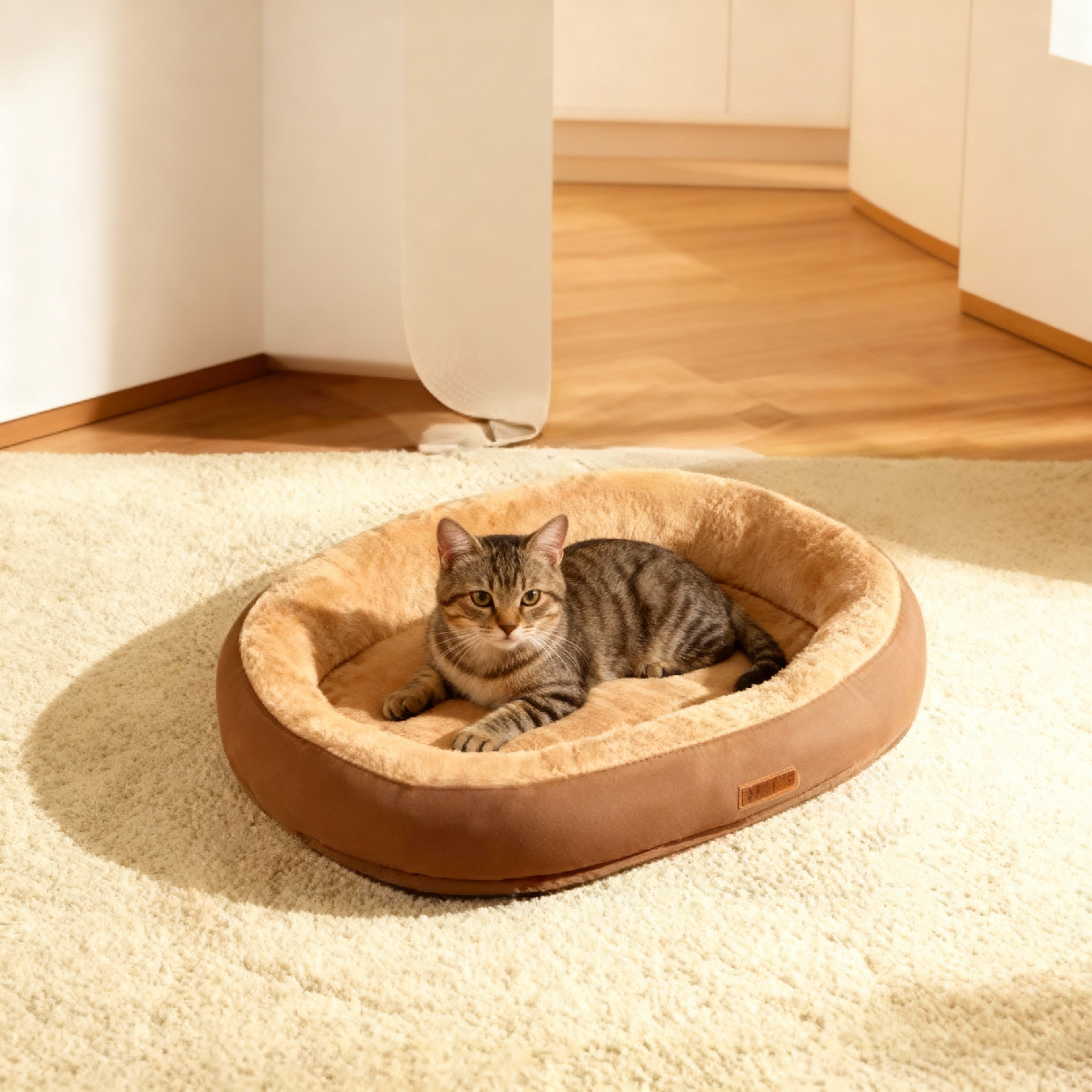 Warm Calming Cat Bed