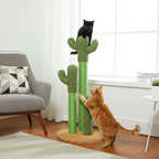 Cactus Cat Tower with Scratcher