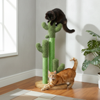 Cactus Cat Tower with Scratcher