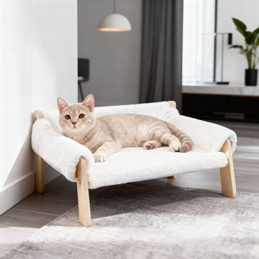 Modern Raised Cat Bed
