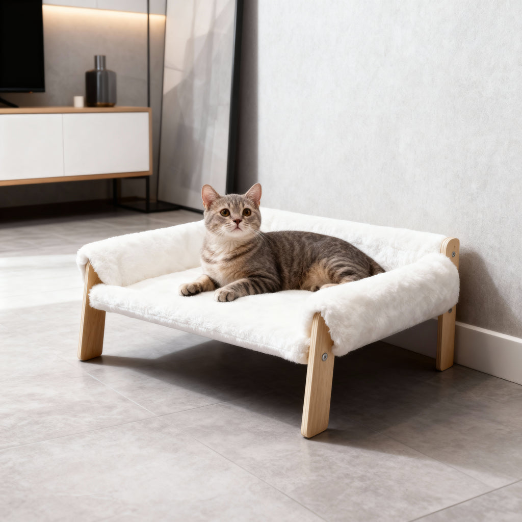 Modern Raised Cat Bed