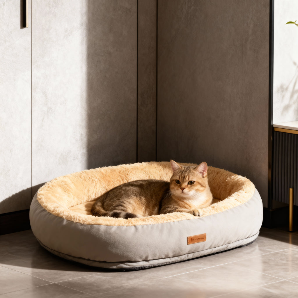 Warm Calming Cat Bed