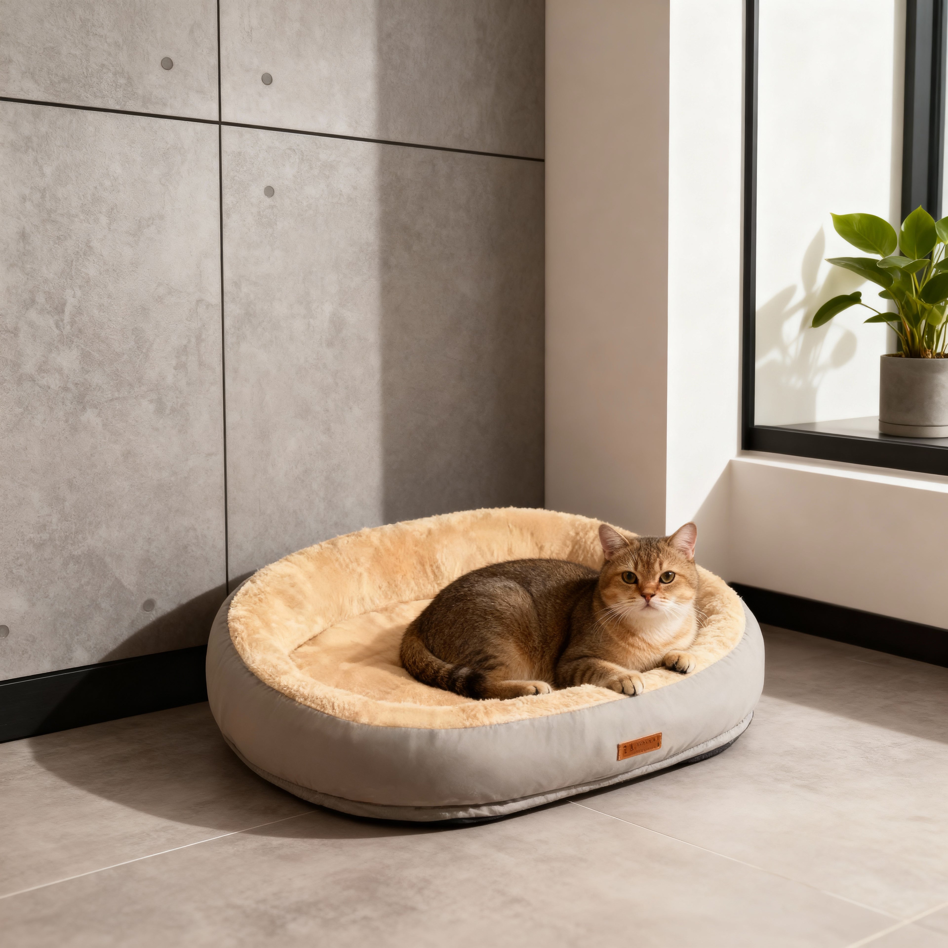 Warm Calming Cat Bed