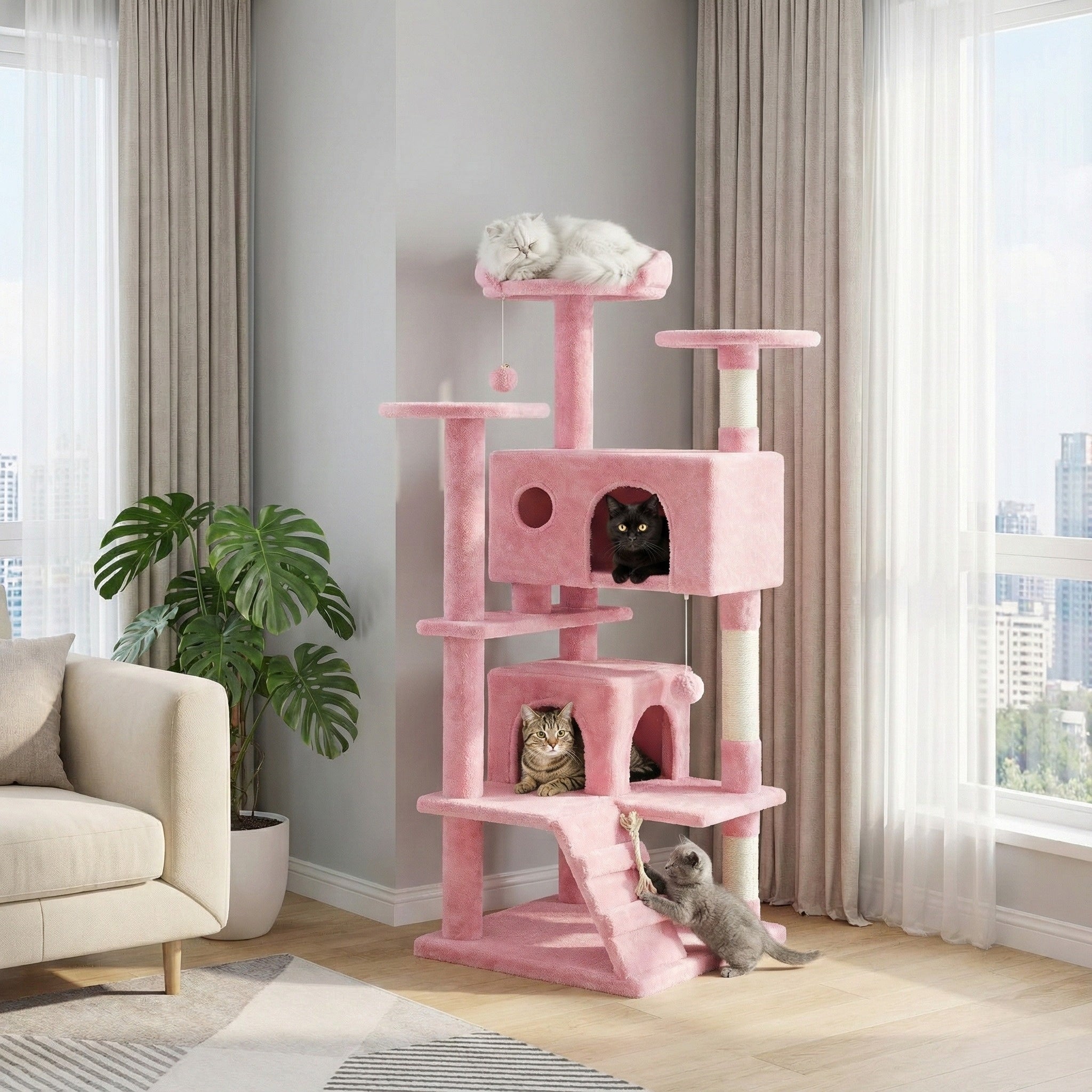 Cat Tree House