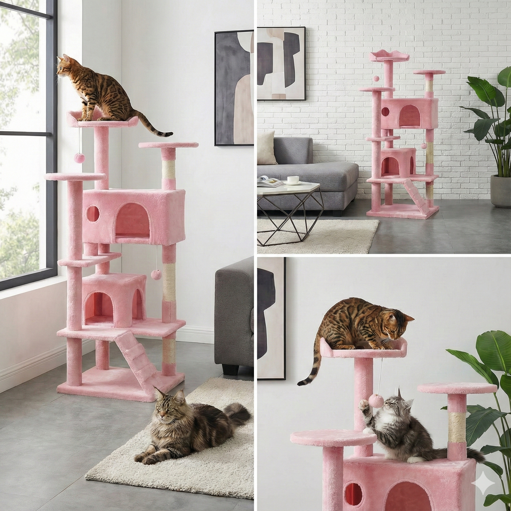 Cat Tree House