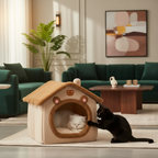 Foldable Cat Cave House